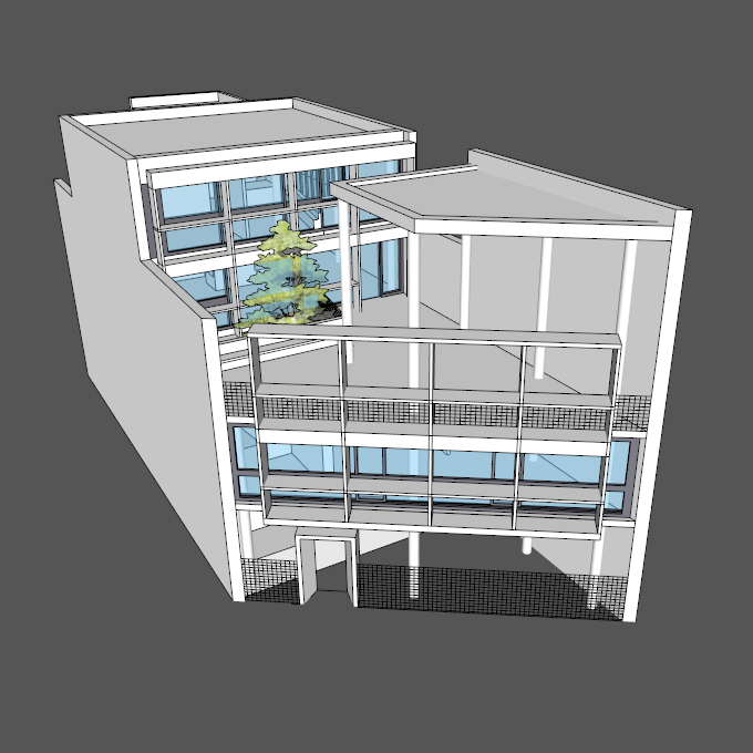 库鲁切特住宅勒柯布西耶作品